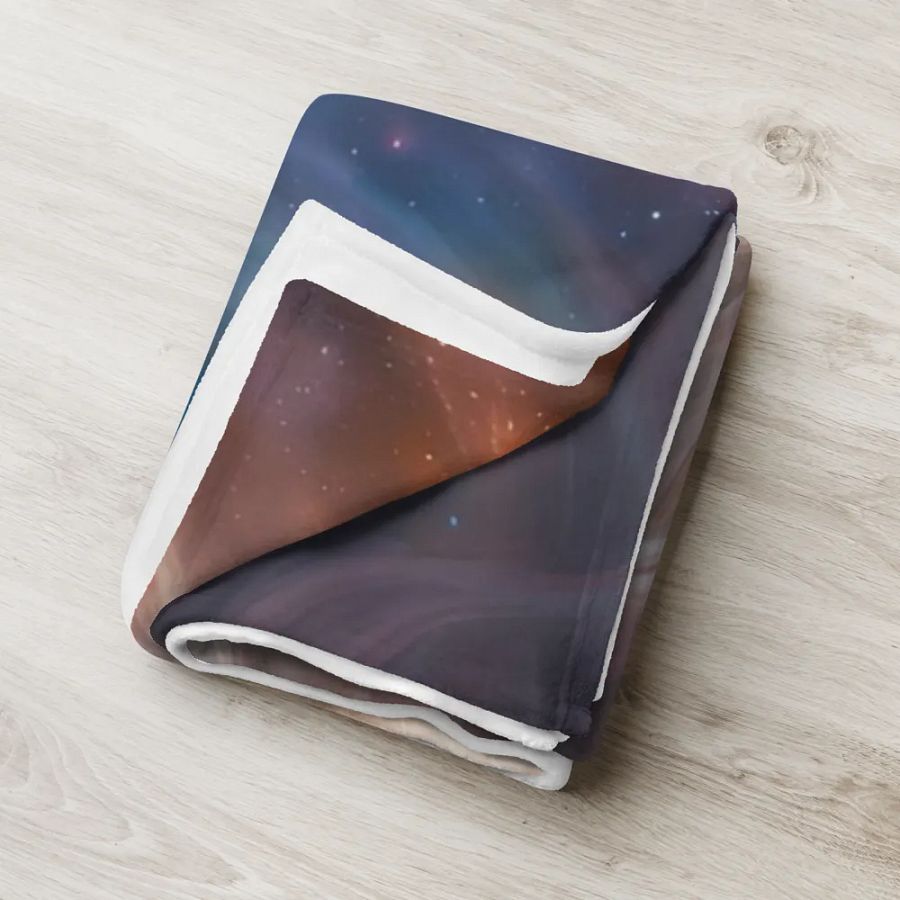 Galactic Dreamer Throw Blanket Perser CAT product image (18)