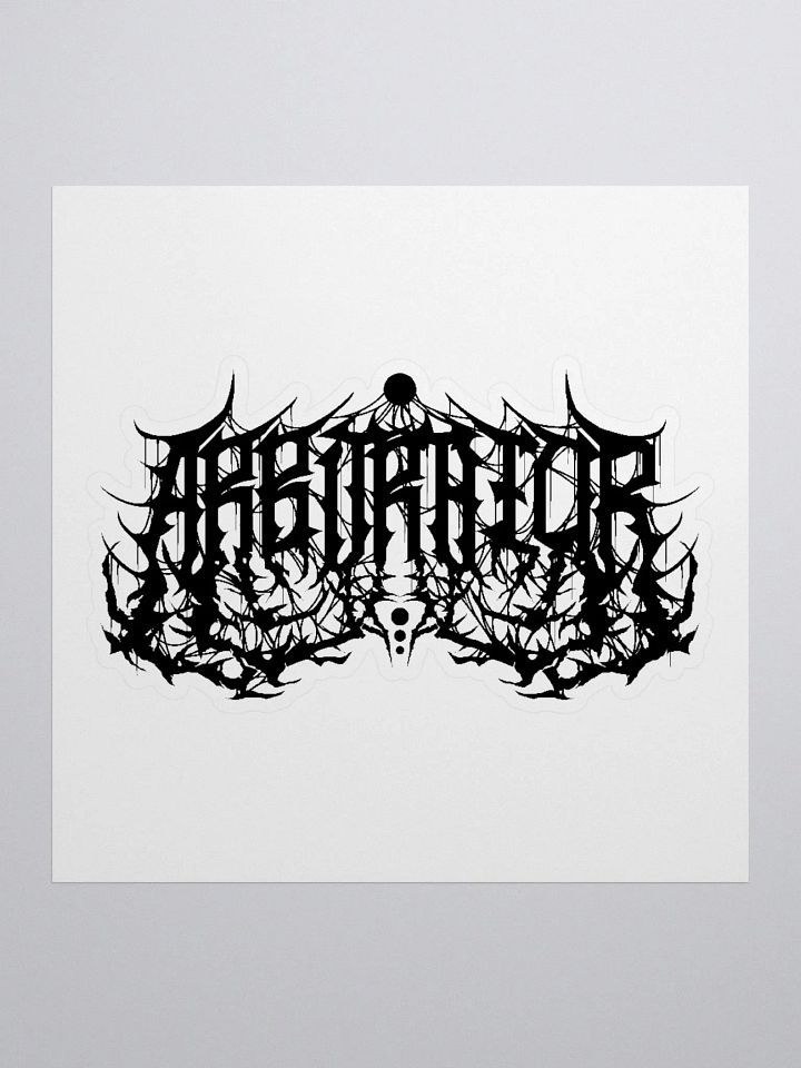 Arbitrator Logo Sticker product image (1)