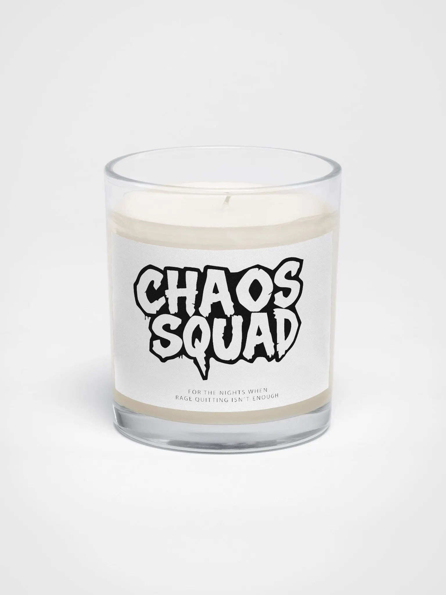FOR THE NIGHTS WHEN RAGE QUITTING ISN'T ENOUGH GIFT CANDLE product image (1)