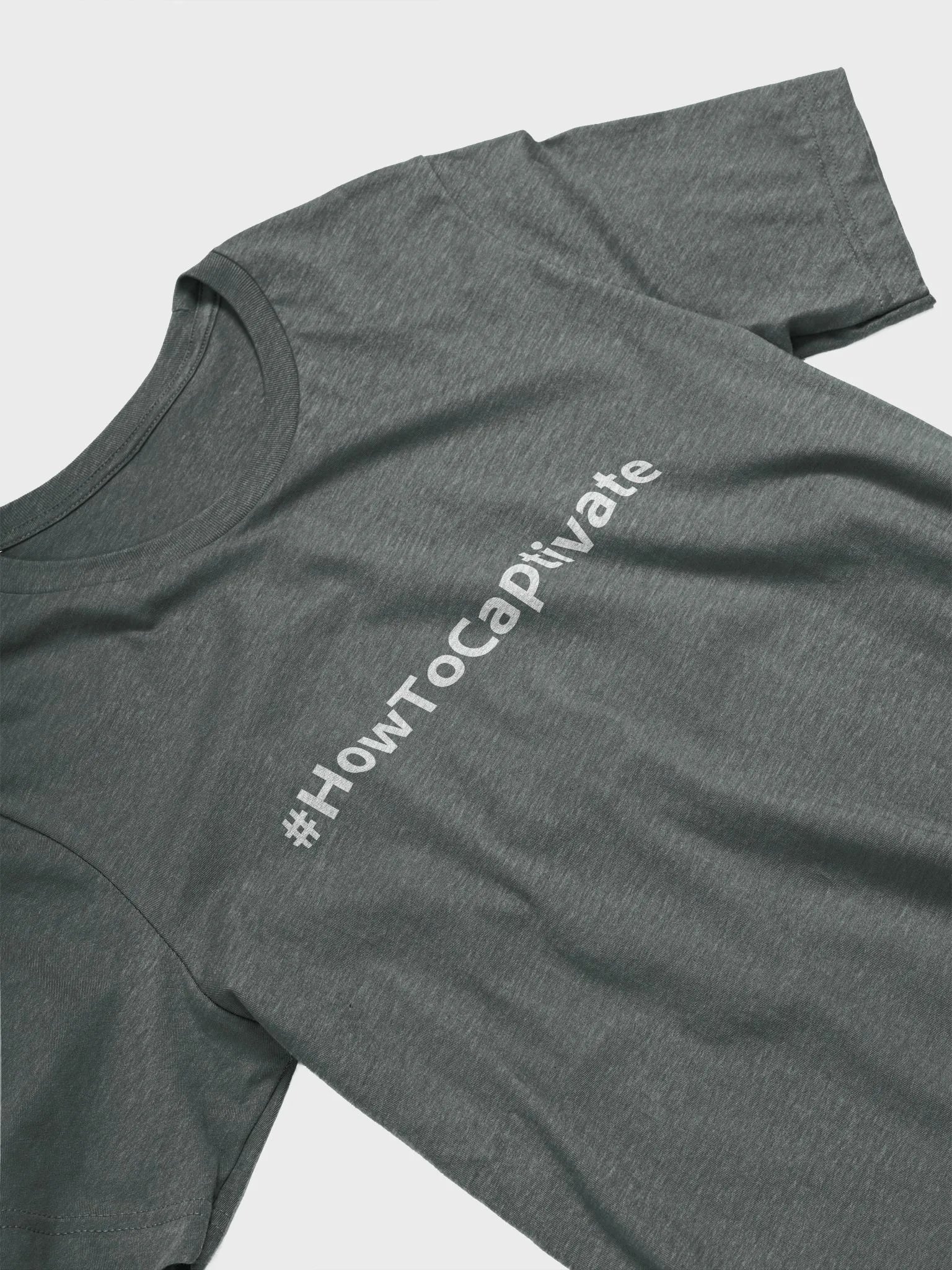 Heather Forest Bella+Canvas Supersoft T-Shirt product image (3)