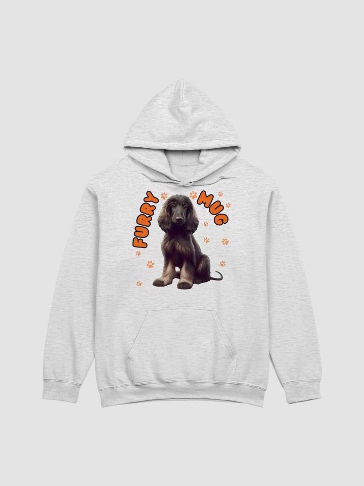 Furry Mug Puppy Afghan Hound Hoodie product image (1)