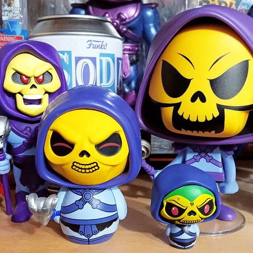 Various Skeletors from Funko, including Soda, Dorbs, Pint Sized Heroes, and my latest acquisition from the seemingly short-li...