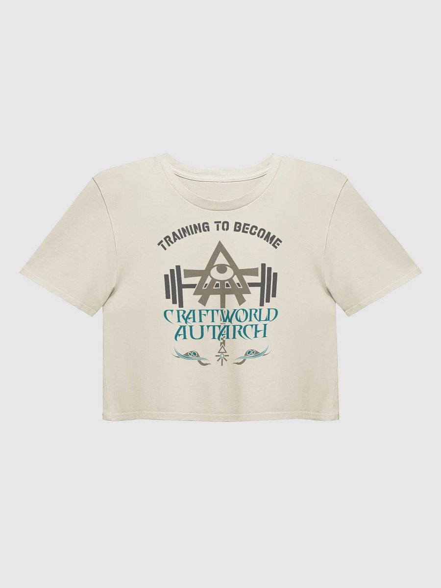 Training to Become Craftworld Autarch - Warhammer Aeldari Gym Croptop product image (1)