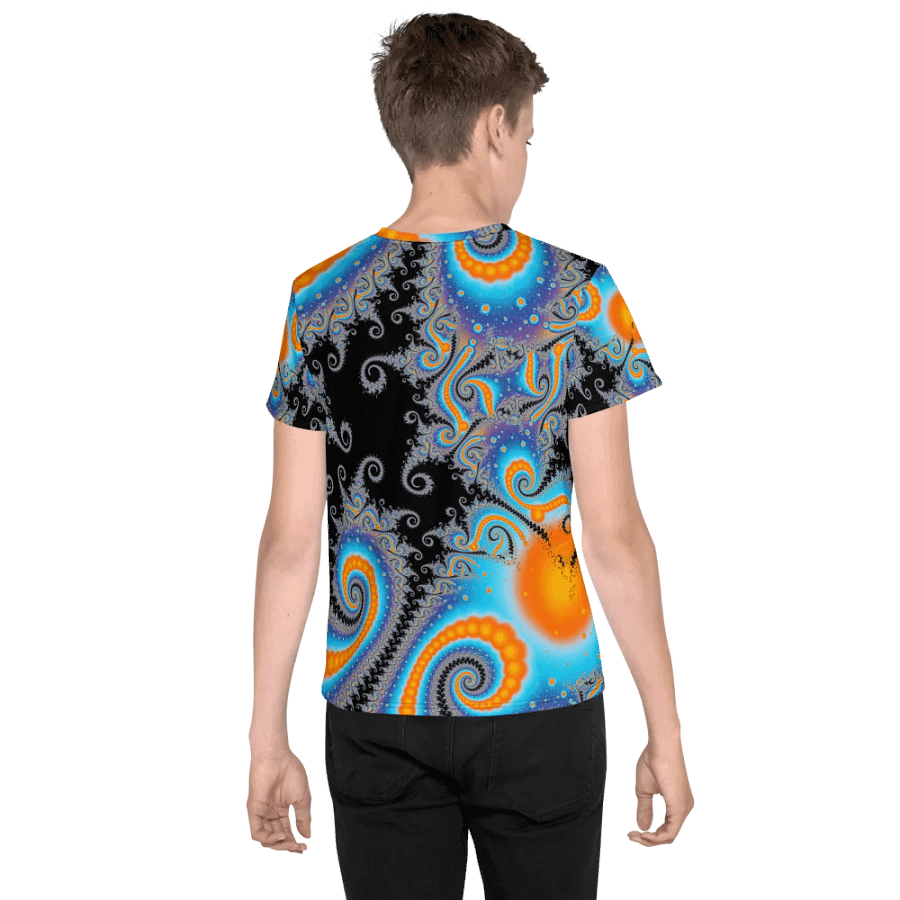 Fractal youth T-shirt - Party at the Orange Factory product image (3)