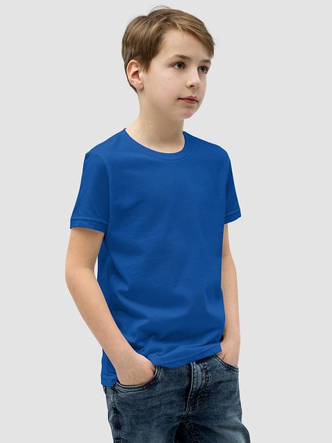 Photo showing Bella+Canvas Youth Short Sleeve T-Shirt