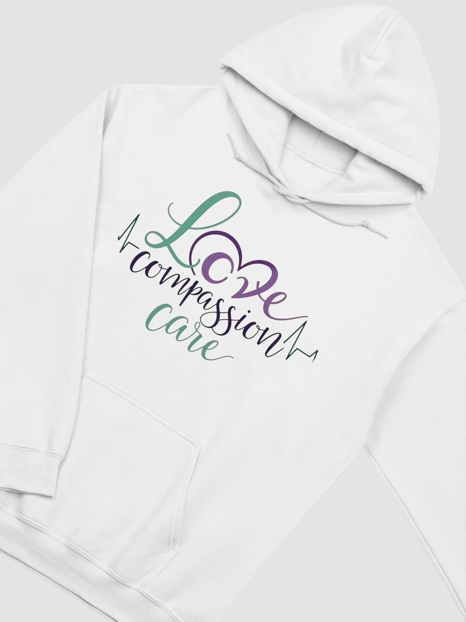 Love Compassion Care Classic Hoodie product image (15)