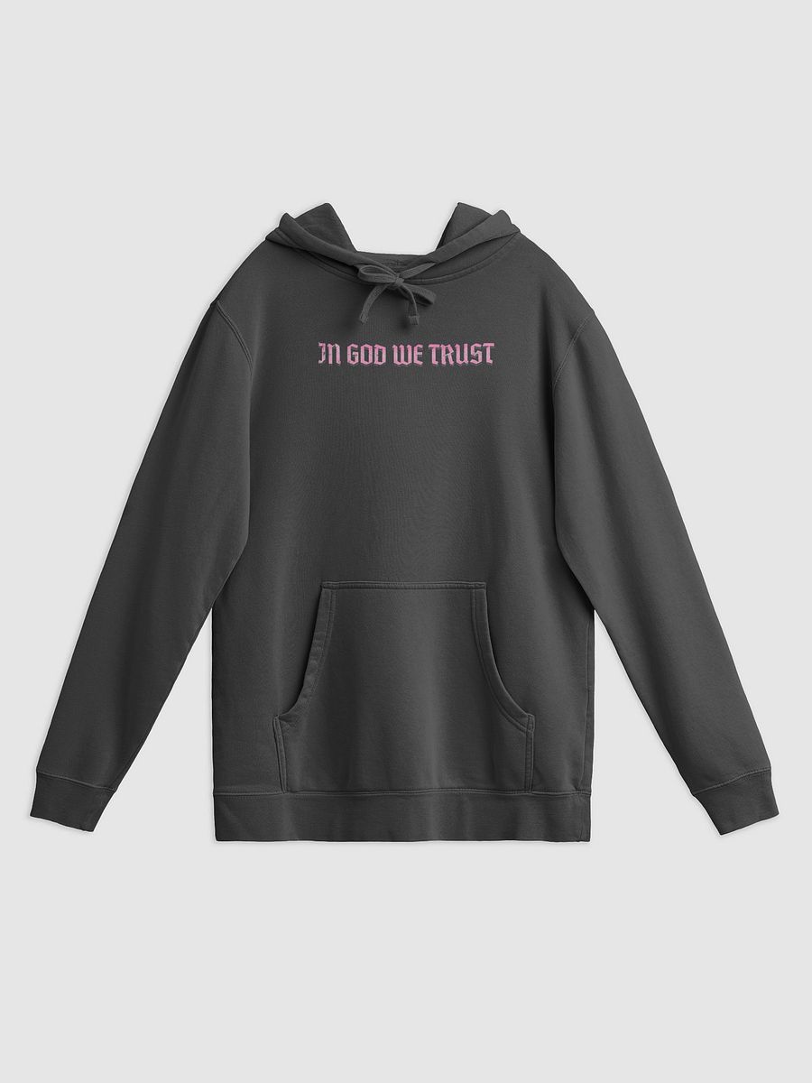 In God We Trust Hoodie pink heart product image (1)