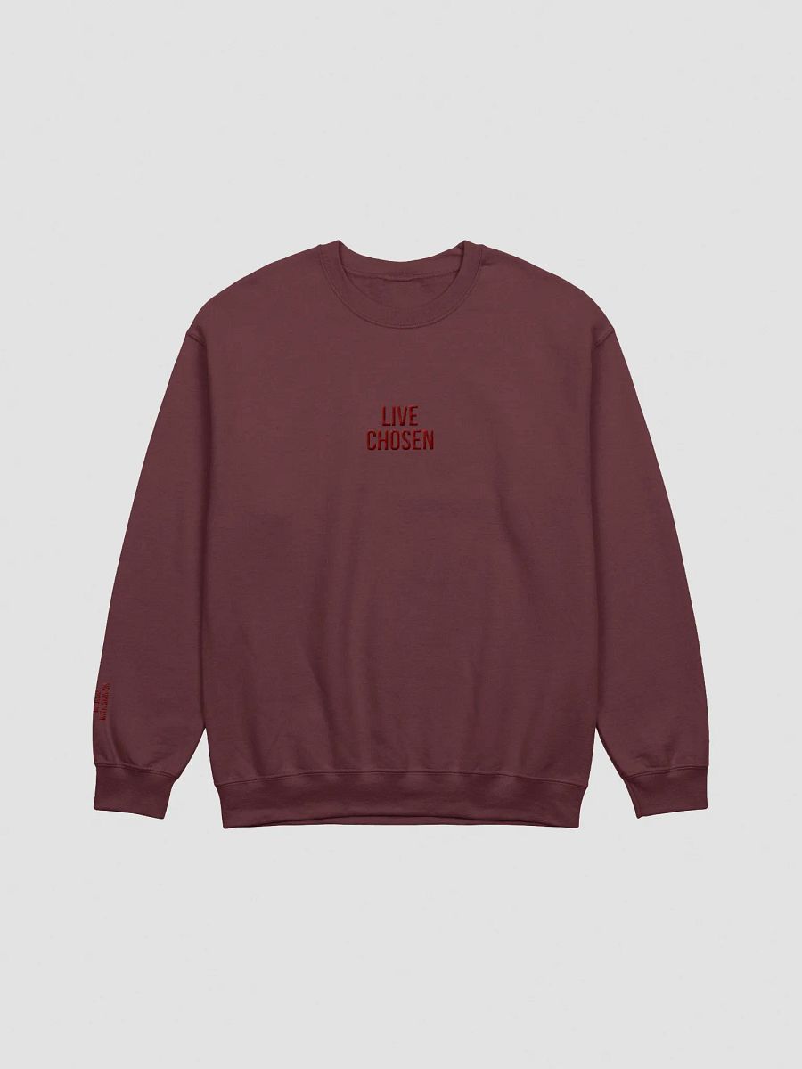 Live Chosen Sweatshirt, Maroon product image (1)