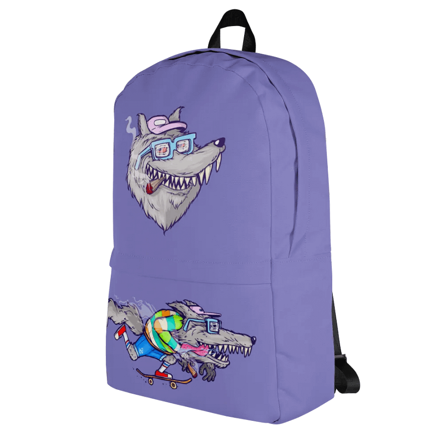 Young Wolf And Free Backpack product image (4)