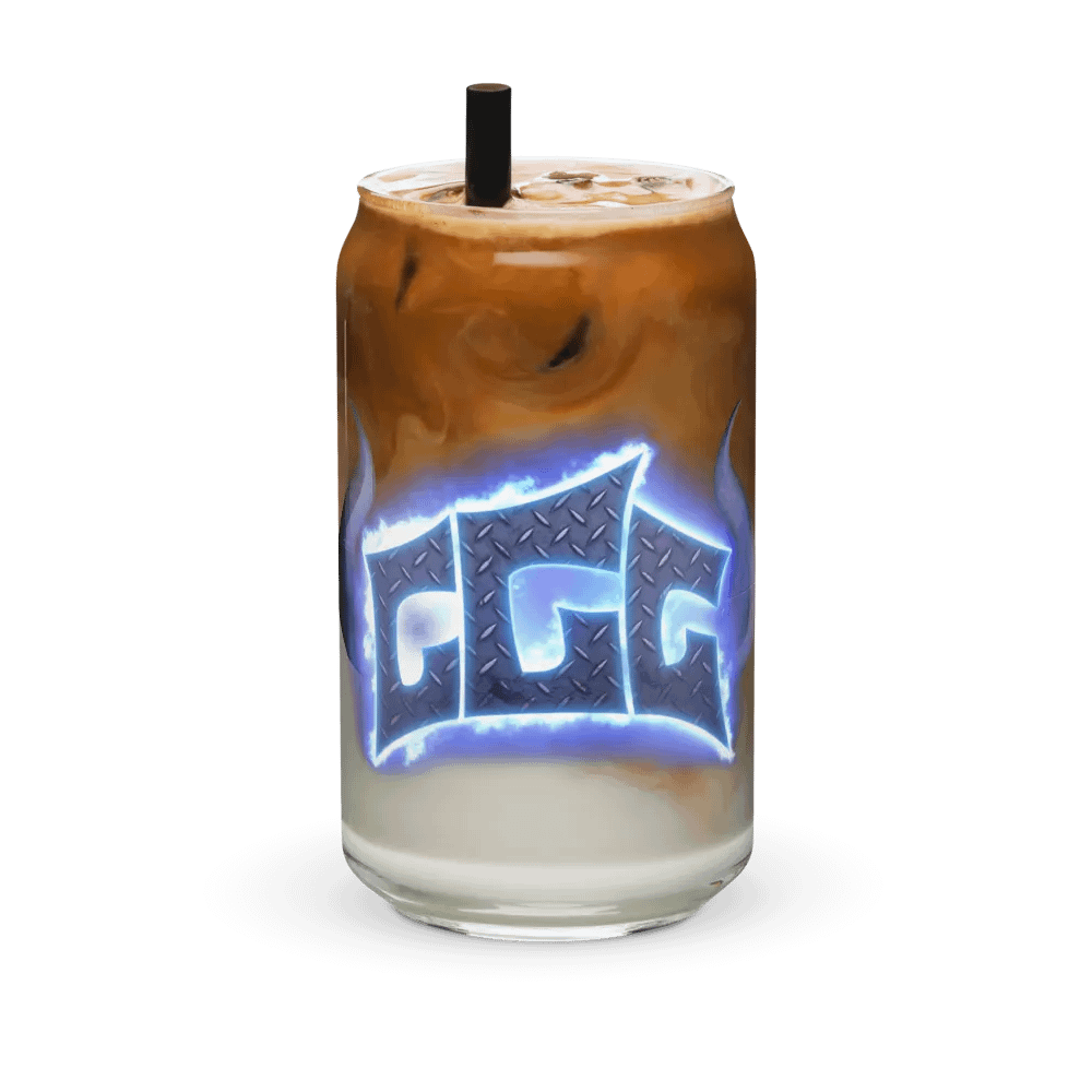 GGG Fire Logo Glass Jar product image (36)