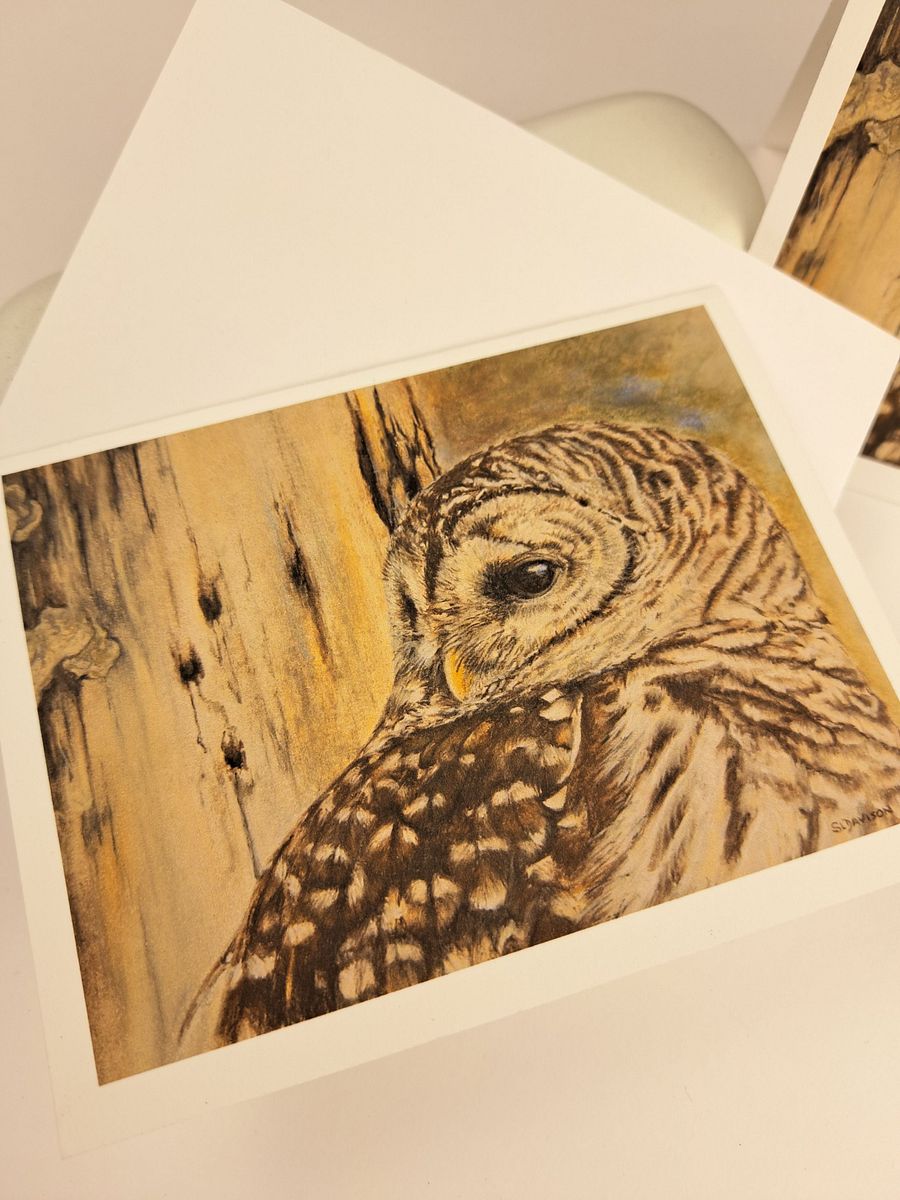 8 Pack of Wildlife Art Greeting Cards - Your Choice - Shipping Included product image (6)