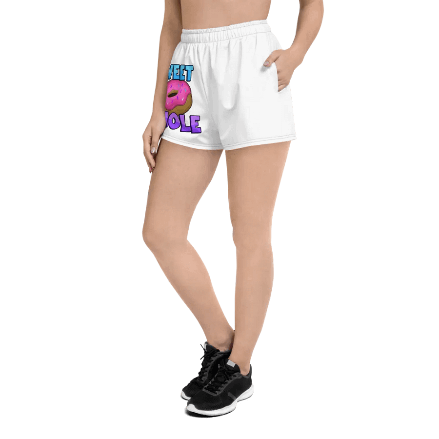SWEET HOLE WOMEN'S ATHLETEIC SHORT SHORTS product image (3)