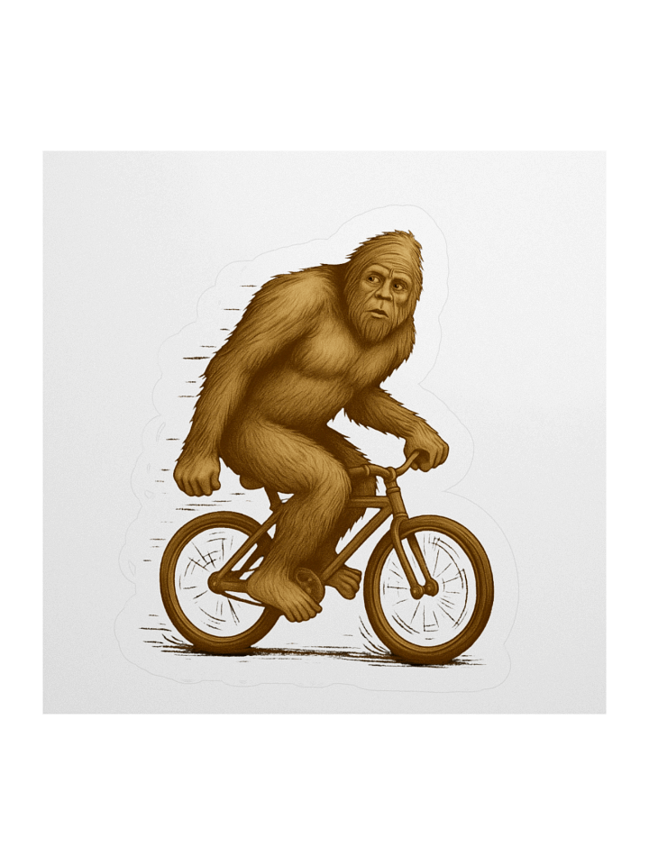 Sasquatch Bicycle Adventure Stickers product image (1)