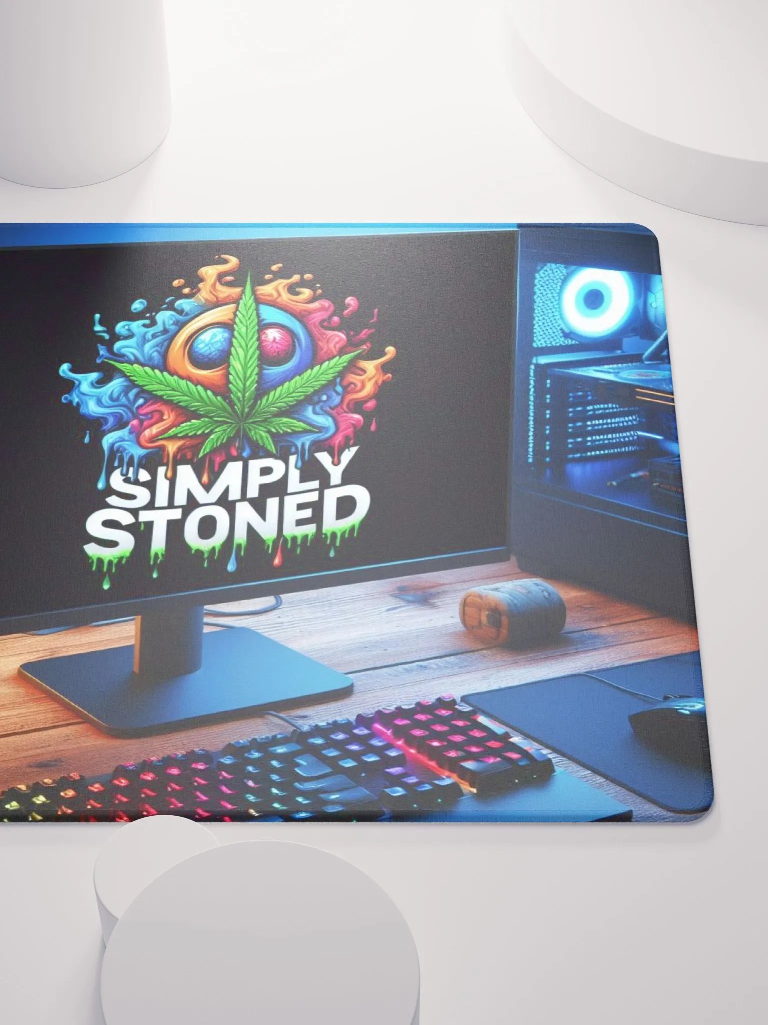 Simply Stoned Gamer Mouse Pad product image (5)