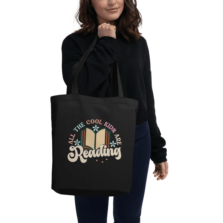 All The Cool Kids Are Reading -Tote Bag product image (2)