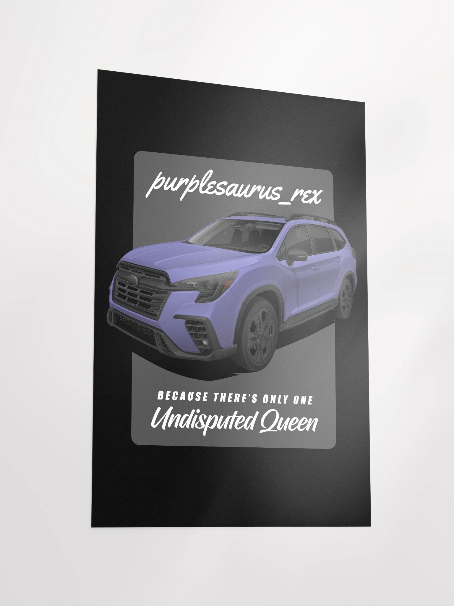 Poster - purplesaurus_rex product image (3)