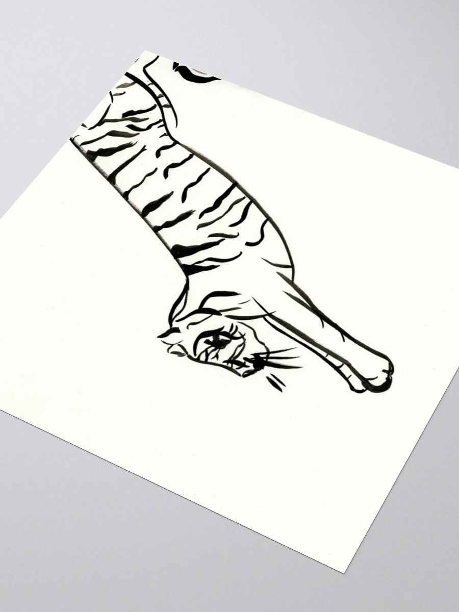 Jumping Tiger Sticker product image (8)