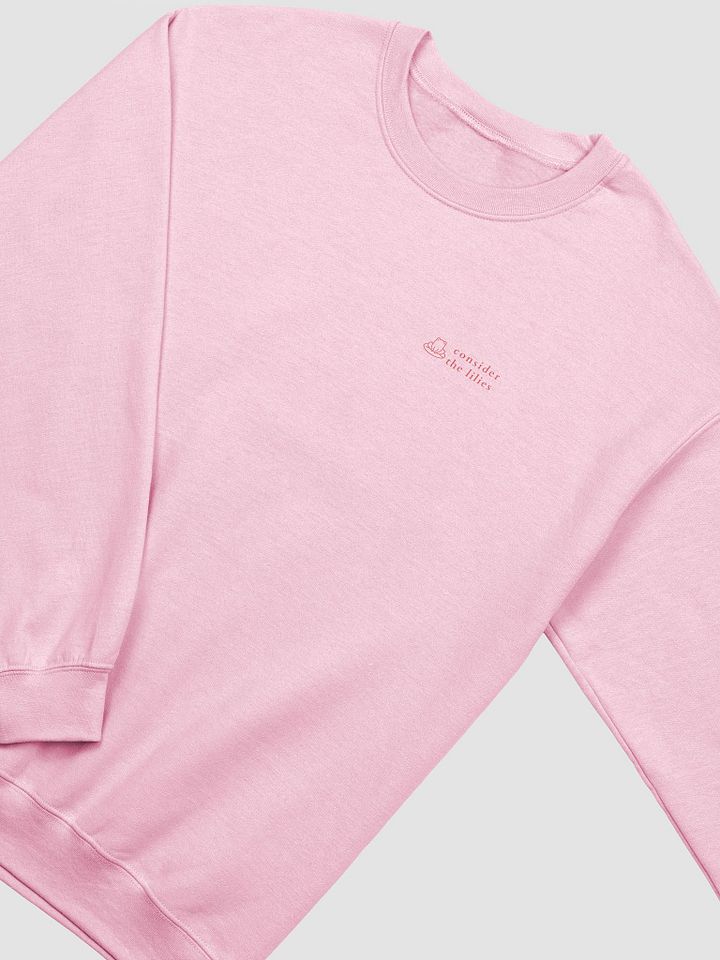 Give a Stranger a Smile Pink Sweatshirt product image (2)