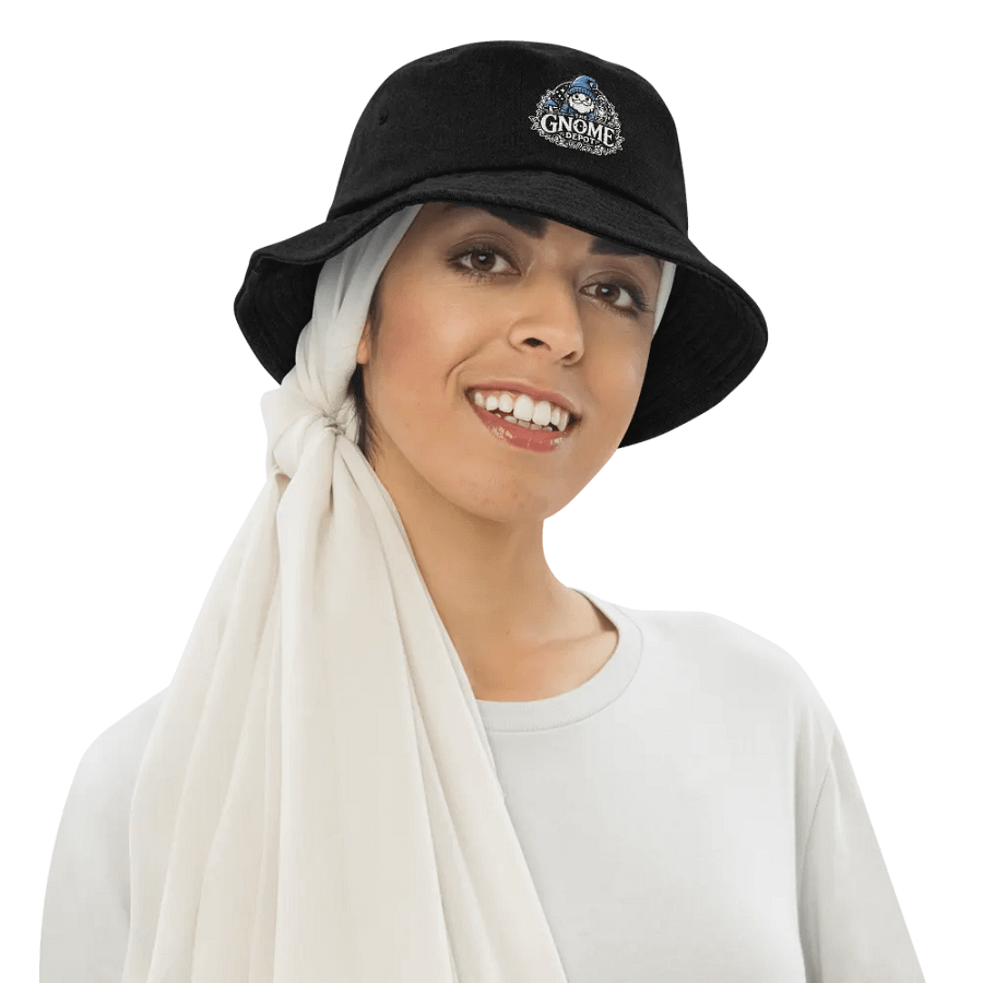 The Gnome Depot Denim Bucket Hat product image (10)