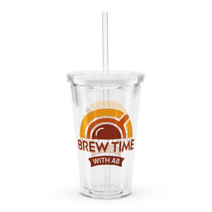 Brew Time Plastic Tumbler (Double-Walled) product image (1)