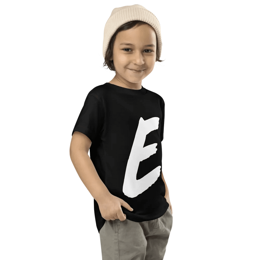 E Toddler T-Shirt product image (3)