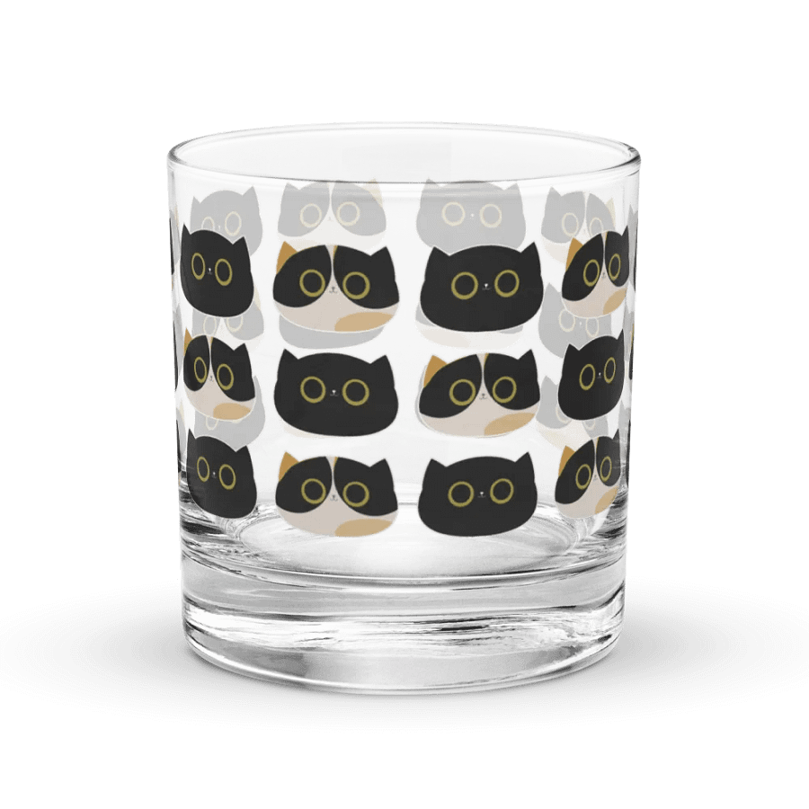 Itty Bitty Kitty Committee Glass Cup product image (1)