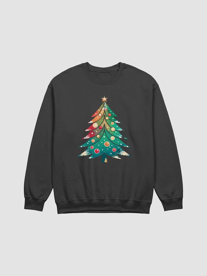 Colorful Christmas Tree Crewneck Sweatshirt product image (2)