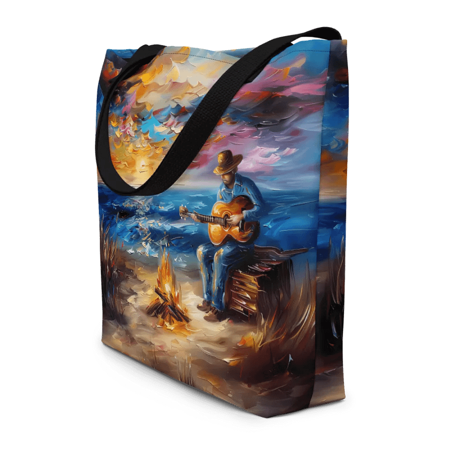 Music is Life Tote Bag product image (4)