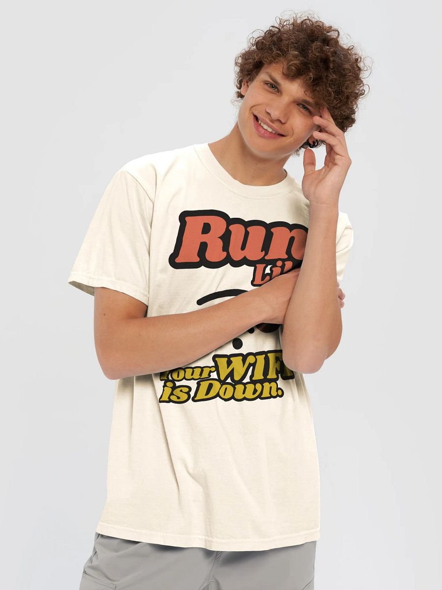 Run Like Your WIFI is Down T-Shirt product image (15)