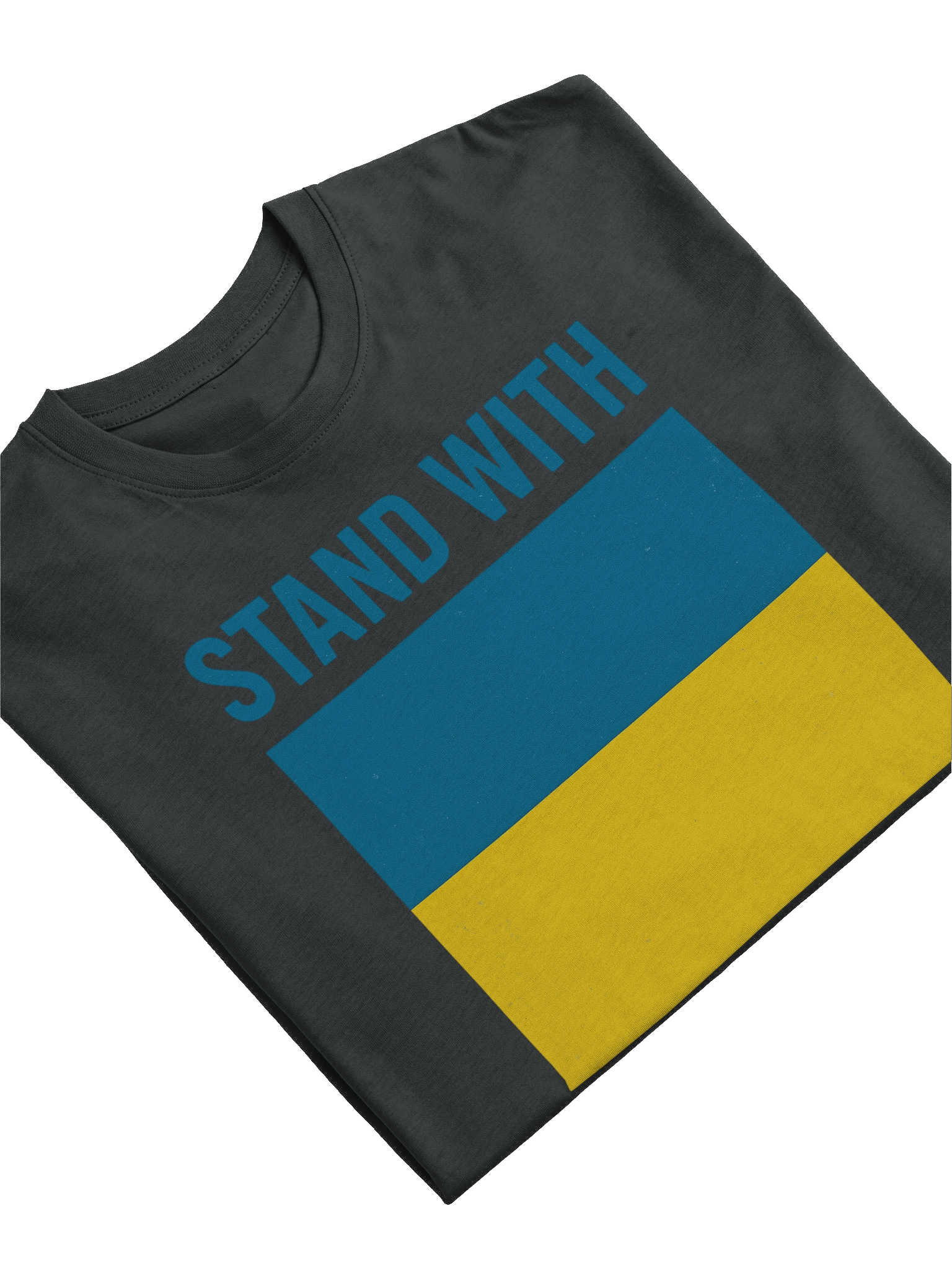 Stand with Ukraine Flag Tee product image (11)