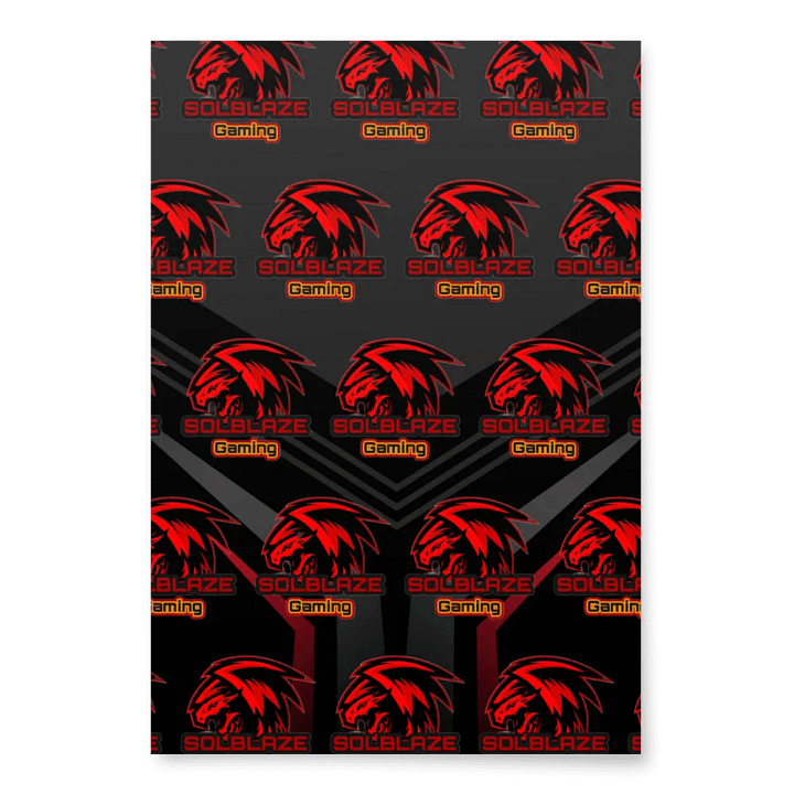 Solblaze Gaming Wrapping Paper product image (1)
