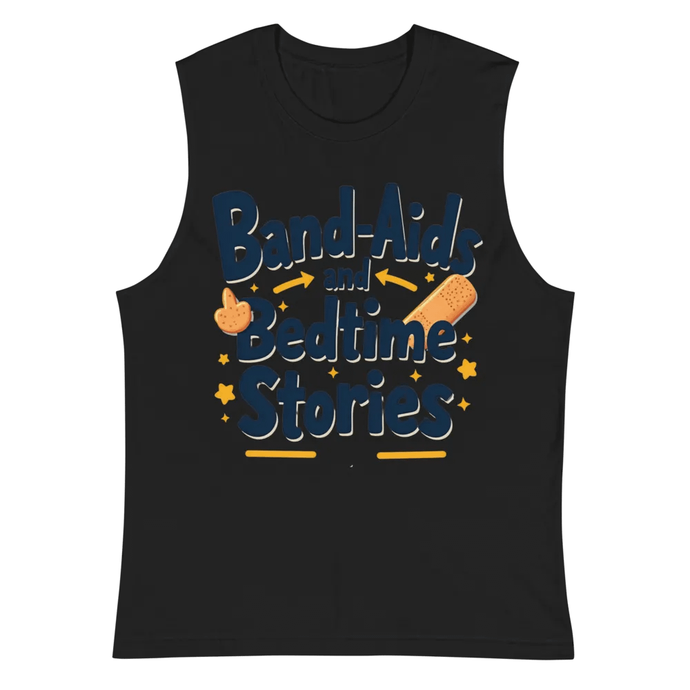 Band-Aids and Bedtime Stories Muscle Tank product image (3)