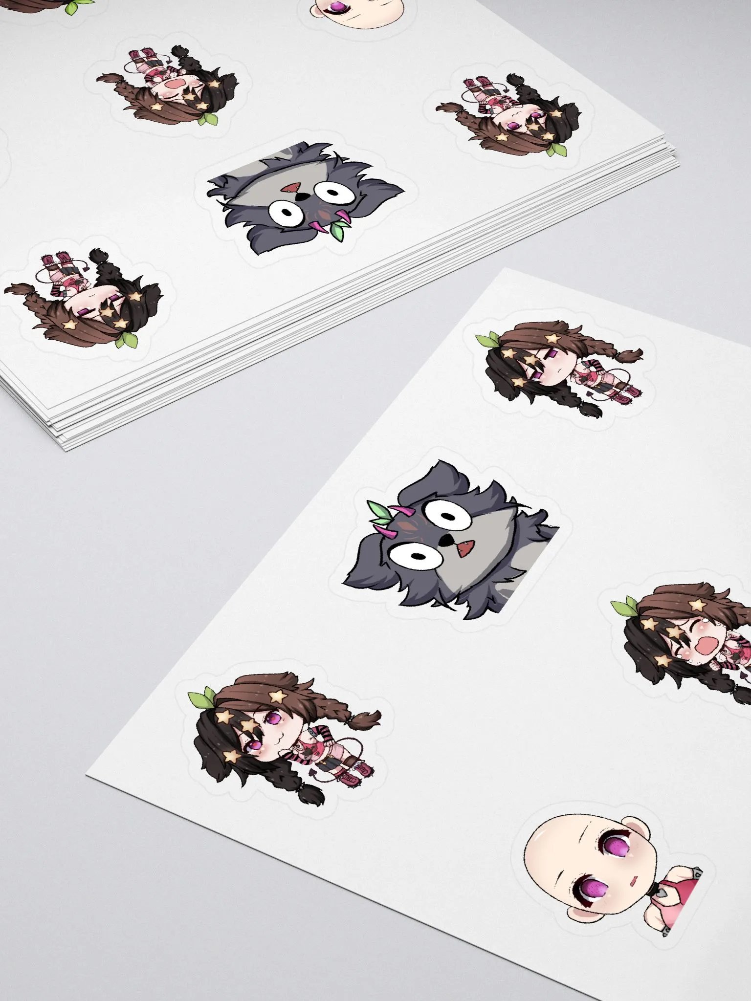 9-Pack TotallyAdri Chibi Sticker Sheet product image (4)
