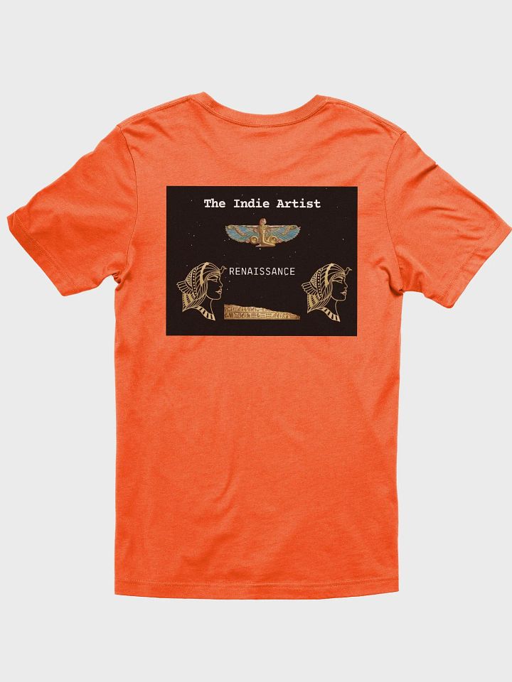 Queen Cole Indie Artist's Renaissance Tshirt Orange product image (2)