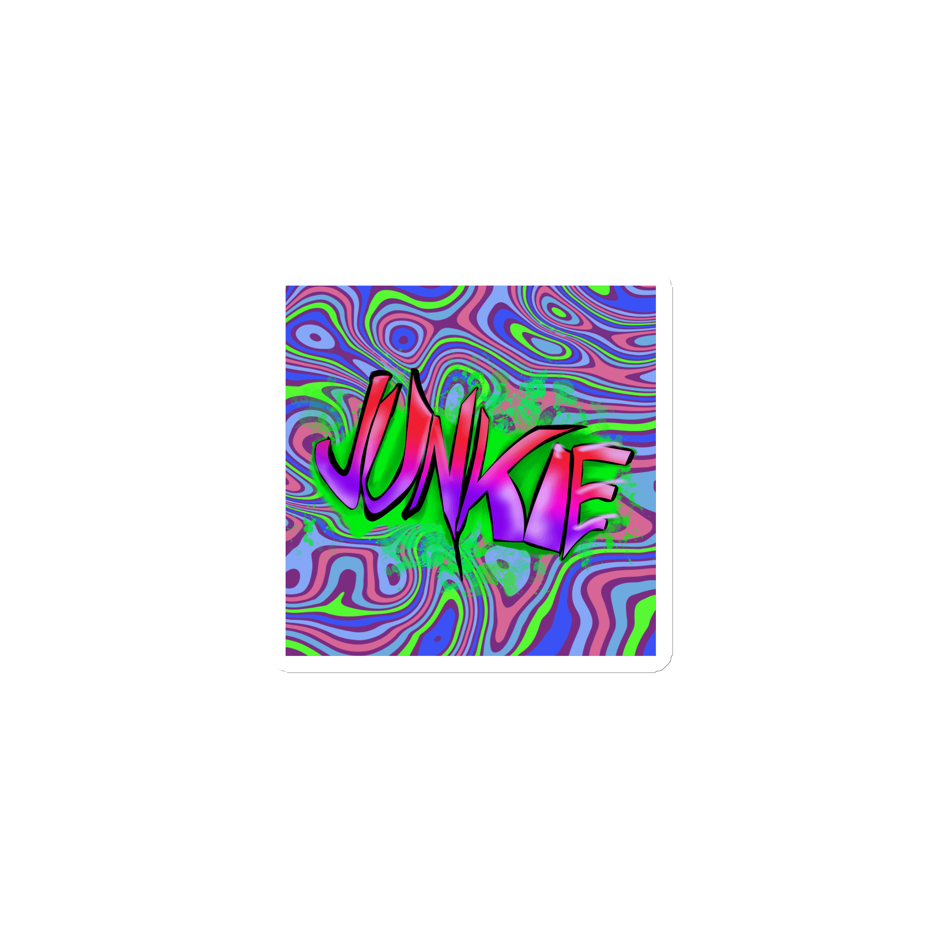 “Graffiti Surge” – Junkie Project Magnet product image (1)