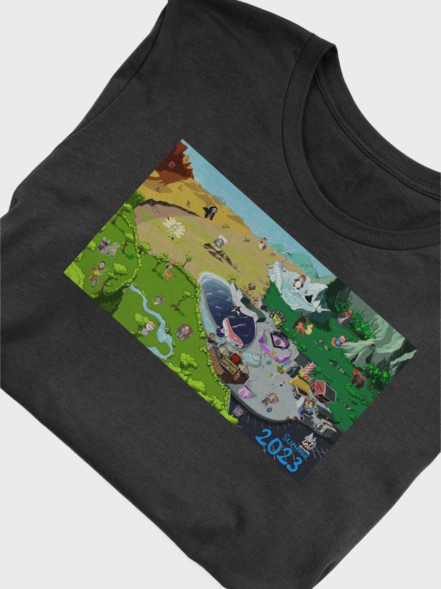 *Summer Exclusive* Zoo™ Map XtraComfy T-Shirt product image (4)