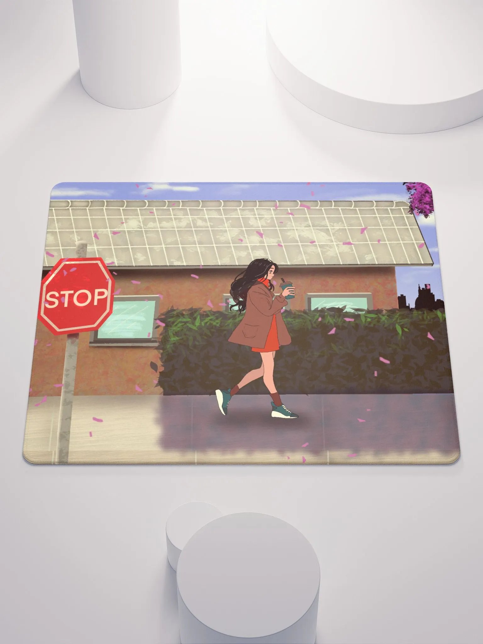 Sakura Rain Walk (Gaming Pad) product image (1)