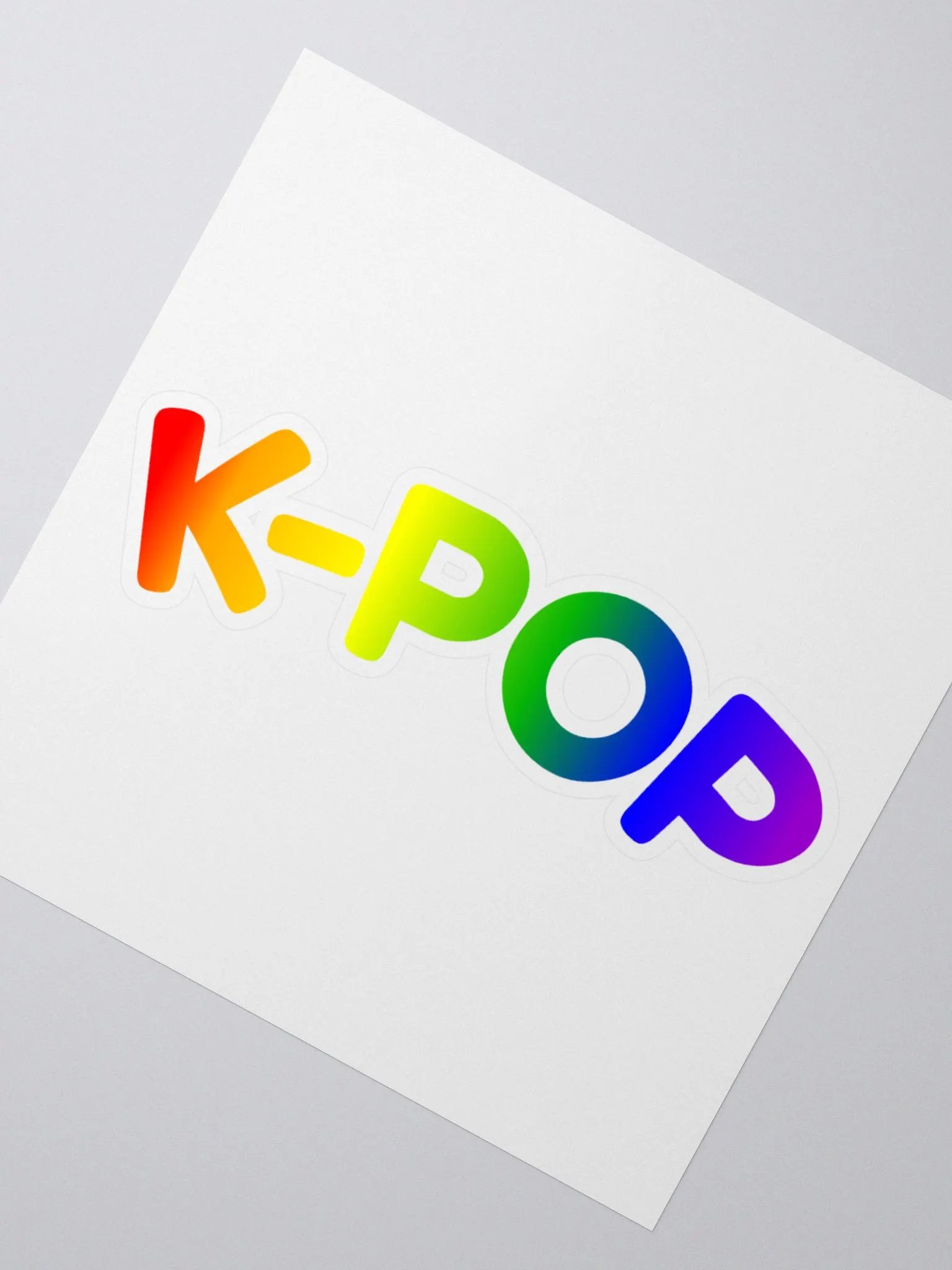 Rainbow K-Pop Stickers product image (6)