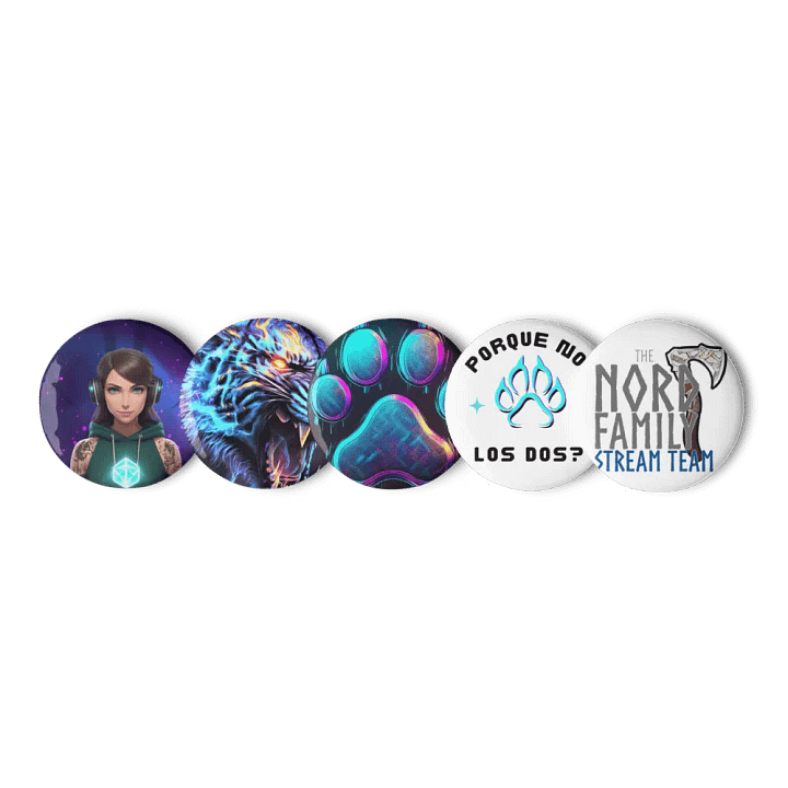 Sportytiger themed pin set product image (3)