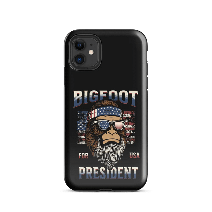 Bigfoot for President Tough iPhone® Case product image (2)