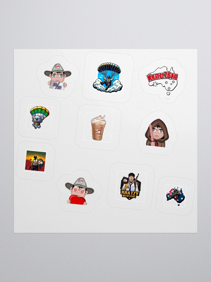 Gamer's Paradise Sticker Set product image (1)