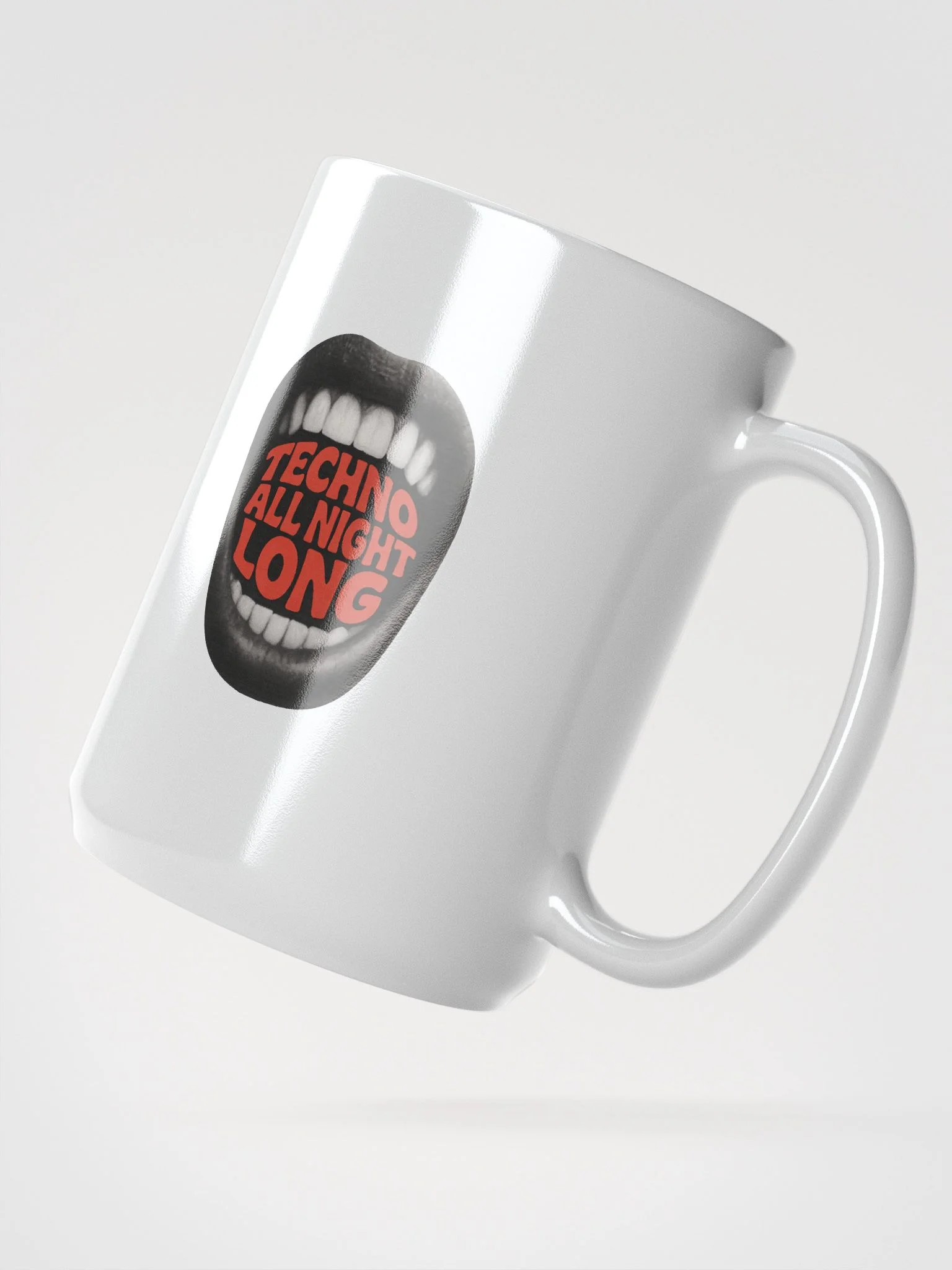 TECHNO ALL NIGHT LONG – Rave-Ready Statement Design product image (3)