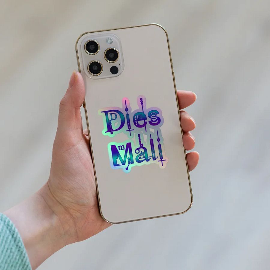 Dies Mali Kiss-Cut Holo Sticker product image (8)