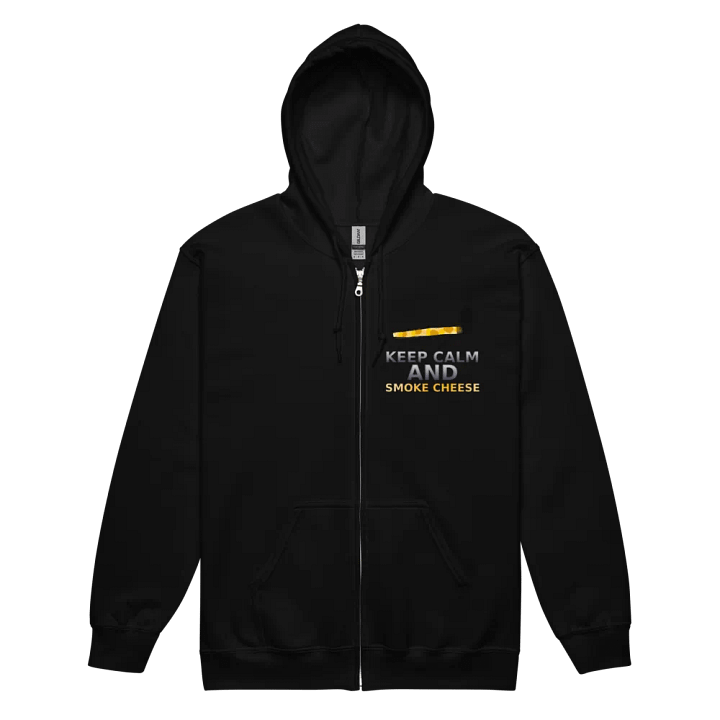 Cheese Smoking Hoodie (Zip Up) product image (4)