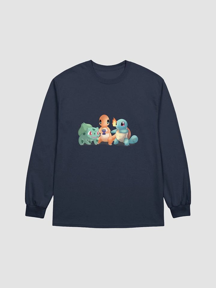 Pokémon - 1st Gen Starters (Cotton Long Sleeve T-Shirt) product image (25)