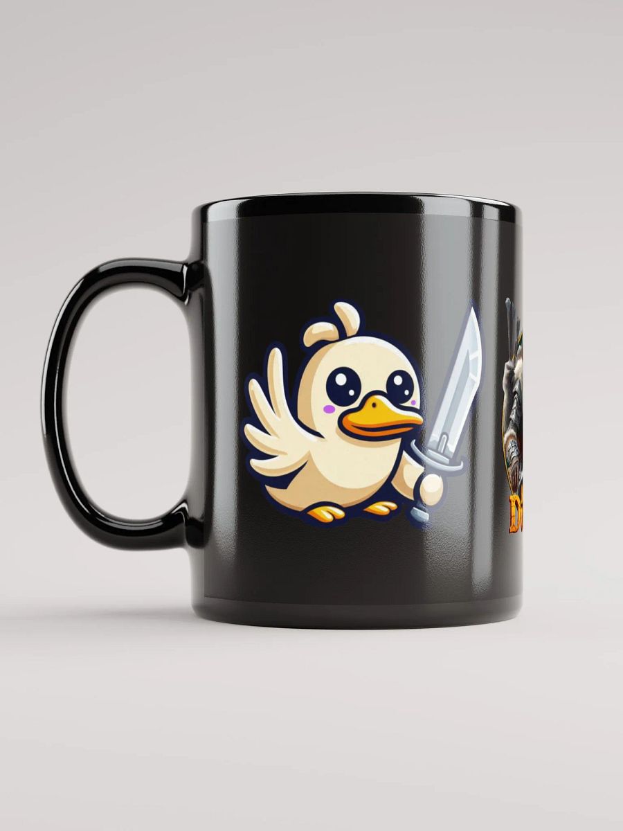 Duck Swordfight Glossy Mug product image (5)