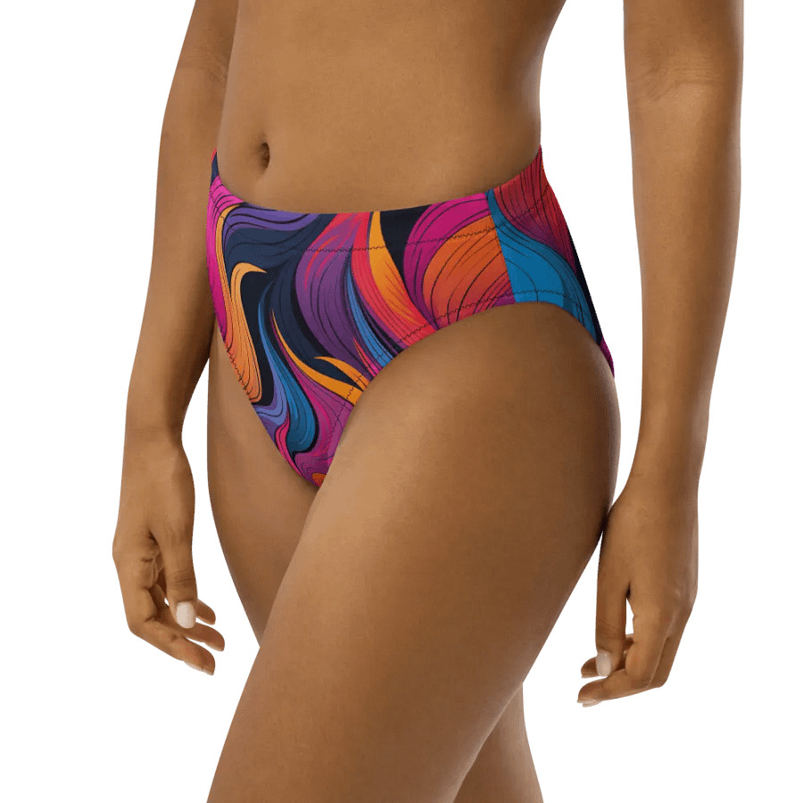 Flirty Flames High Waisted Bikini Bottom product image (8)