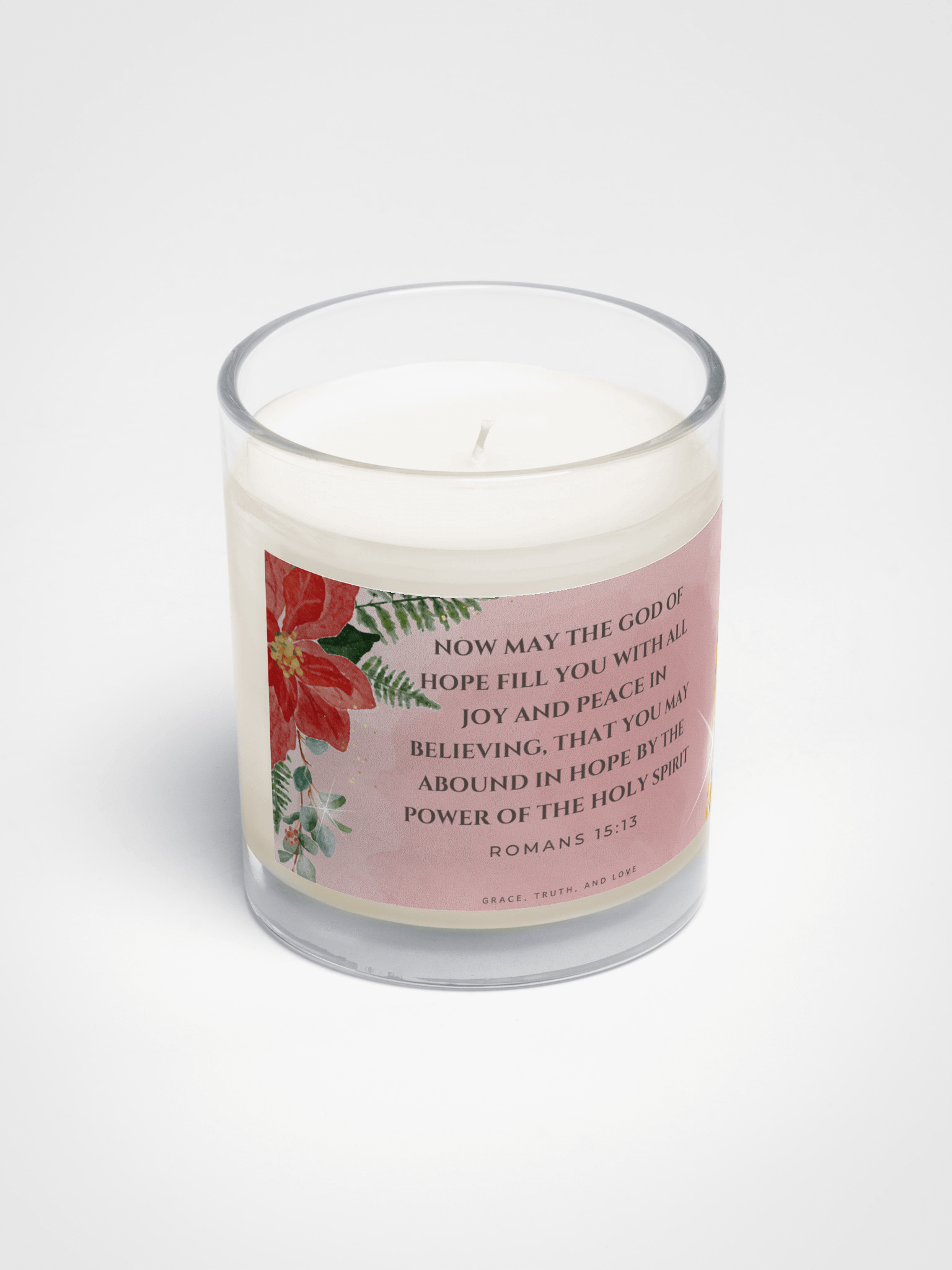 Hope and Peace Soy Wax Candle product image (2)