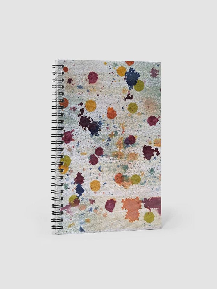 Floating Dots Spiral Notebook product image (1)