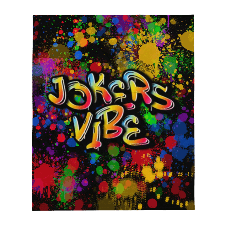 JokersVibe Graffiti Style Blanket product image (1)